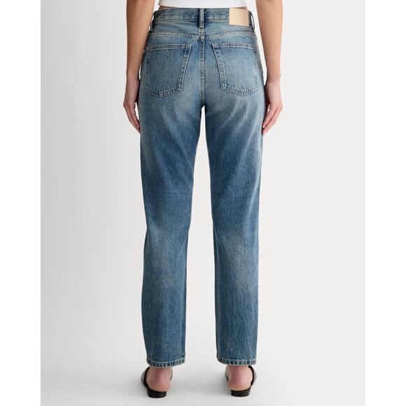 Everlane The '90s Cheeky Jean Vintage Mid Blue Size 27 Regular EUC - Picture 2 of 13